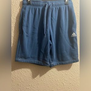 Blue Adidas cotton shorts